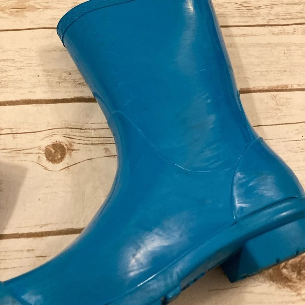 UGG Sienna Rain Boots Turquoise Teal Size 5